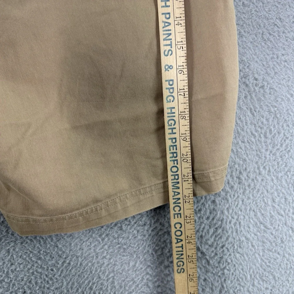 Under Armour Golf Shorts Heat Gear Match Play Performance Tan Stretch Mens 42